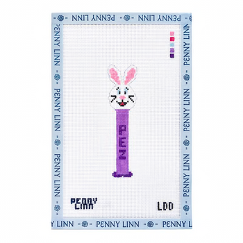 EASTER BUNNY PEZ 4.6" x 1.2" 18 Mesh LAZY DOODLE DESIGNS
