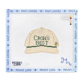 GOLF HAT - CROW'S NEST 3.6" x 4" 18 Mesh MARIE & MAXWELL