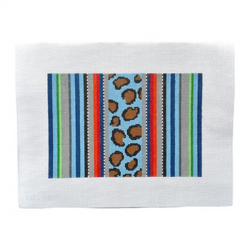 CHEETAH STRIPE 7" x 11" 13 Mesh MIMI IN STITCHES