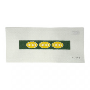 PR-241 BBA KEY FOB 1.375" x 8" 18 Mesh Pip And Roo