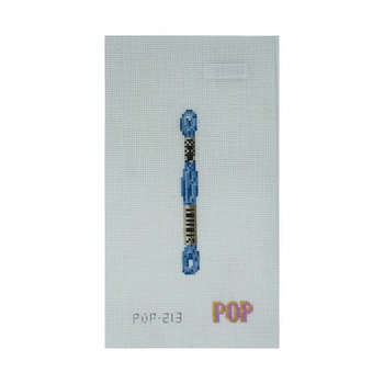 POP-213 FLOSS FRENCH BLUE 4.33 x 0.44" 18 Mesh POP NEEDLE ARTS