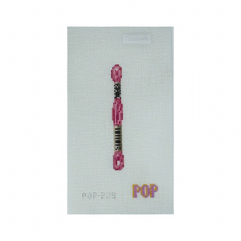 POP-209 FLOSS PINK 4.33 x 0.44" 18 Mesh POP NEEDLE ARTS