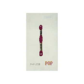 POP-208 FLOSS MAGENTA 4.33 x 0.44" 18 Mesh POP NEEDLE ARTS