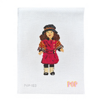 POP-160 REBECCA DOLL 5.5" x 3" 18 Mesh POP NEEDLE ARTS