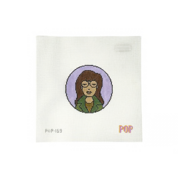 POP-169 DARIA 3.67" x 3.67" 18 Mesh POP NEEDLE ARTS