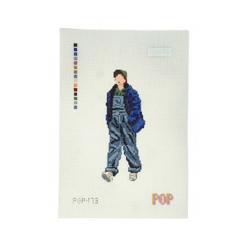 POP-173 MIRANDA 5.61" x 2.17" 18 Mesh POP NEEDLE ARTS