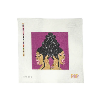 POP-154 MINI WAP 5.5" x 5.39" 18 Mesh POP NEEDLE ARTS