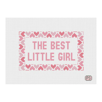 PS-88 THE BEST LITTLE GIRL 6.4" x 10.6" 13 Mesh PREPSETTER