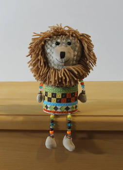 3D Baby Lion 8.5” x 7” Mesh Sew Much Fun