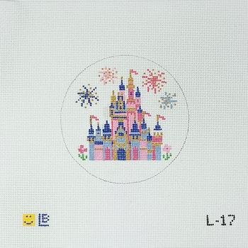 L-17 Spring Castle 4" round 18 Mesh LAUREN BLOCH DESIGNS