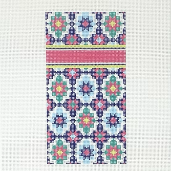 P-08 PT Eyeglass Case or 6x3 Insert-Summer 3.25w x 6.25h 18 Mesh LAUREN BLOCH DESIGNS