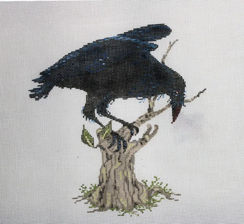 Poe 12 x 13 18 Mesh Once In A Blue Moon By Sandra Gilmore 18-1290