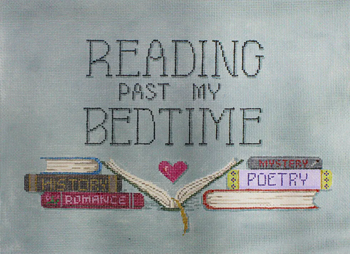 Reading 13.5 x 9.5 18 Mesh Once In A Blue Moon By Sandra Gilmore 18-1309