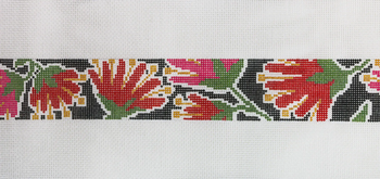 MS188 Poppin Poppies Purse Strap 40” 14 Mesh Machelle Somerville