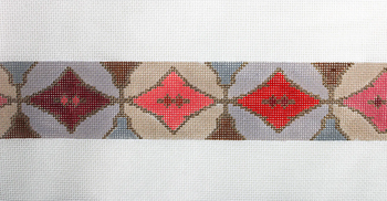 MS189 Subtle Reds Purse Strap 40” 14 Mesh Machelle Somerville