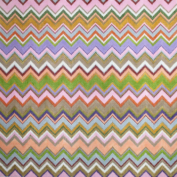 MS191 Zig and then Zag 14” x 14” 14 Mesh Machelle Somerville