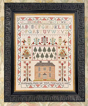 Elizabeth Poole 1839 231w x 291h by Fox And Rabbit Designs 26-1534