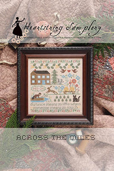 Across The Miles 147w x 157h by Heartstring Samplery 26-1444
