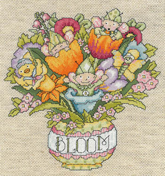 Enchanted Spring Bouquet 125w x 132h by Imaginating 26-1587