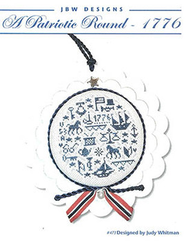 Patriotic Round 1776 by JBW Designs 26-1418