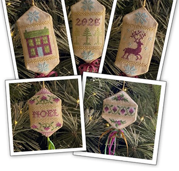 Sampler Ornaments by Jean Farish Needleworks 26-1254