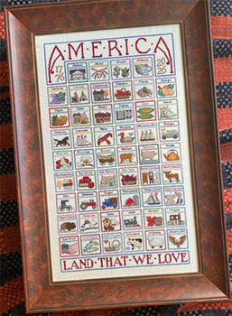 America Land That We Love Special Edition by Jean Farish Needleworks 26-1255