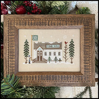 Winterville Town Hall  by Little House Needleworks 26-1094
