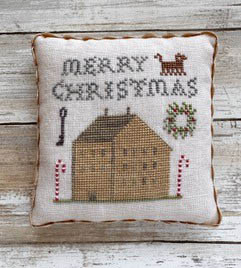 Saltbox Merry Christmas by Lucy Beam 26-1456