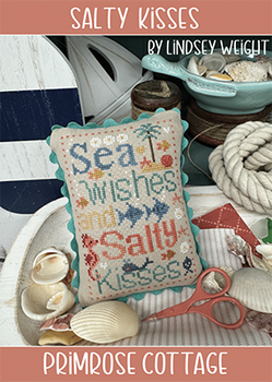 Salty Kisses 53w x 76h by Primrose Cottage Stitches 26-1559