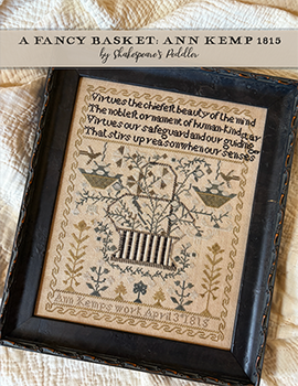 Fancy Basket - Ann Kemp 1815 by Shakespeare's Peddler 26-1072