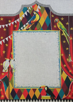 Frame PF187 Circus parrots 15 x 20 1/2 op 8 x 10 18 Mesh Colors of Praise