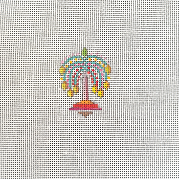 JW442 Tree Charm 1.5 x 2 18 Mesh Colors of Praise
