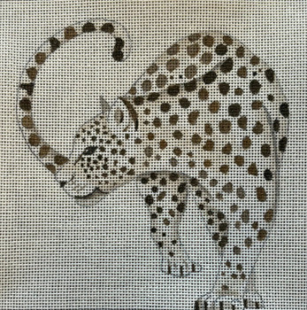 IN718 Looking Leopard 5.25 x 5.5 18 Mesh Colors of Praise