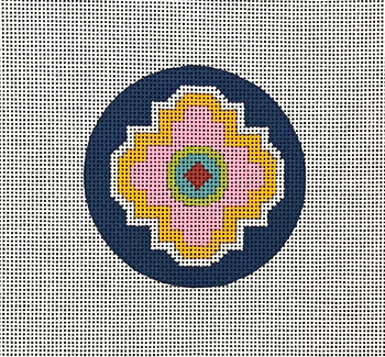 IN309 Center Design 3" Diameter 18 Mesh Colors of Praise