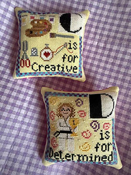 Positivity Alphabet C-D by Romy's Creations 26-1475