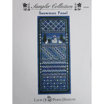 Snowman panel Laura J Perin Designs Counted Canvas Pattern
