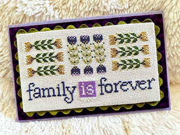Family Is Forever 100w x 52h by Sweet Wing Studio 26-1176