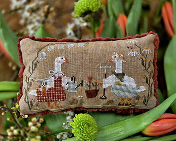 Mabel's Spring Garden by Cosford Rise Stitchery 26-1787