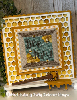 Bee Kind Spool 49 x 46 by Crafty Bluebonnet Designs 26-1131