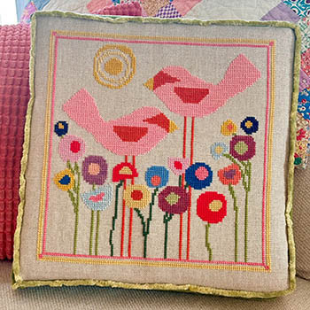 Flock Of Sunshine 120w x 120h by Luhu Stitches 26-1460