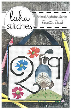 Animal Alphabet Series - Quentin Quail by Luhu Stitches 26-1605