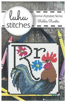 Animal Alphabet Series - Robbie Rooster by Luhu Stitches 26-1606