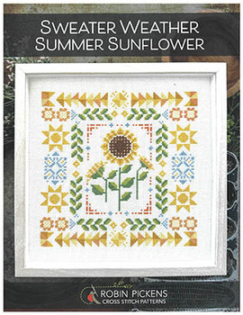 Sweater Weather - Summer Sunflower 106w x 106h by Robin Pickens INC 26-1648
