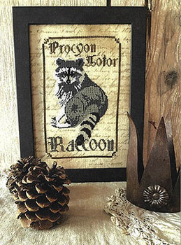 Raccoon - Spirits Of The Woods 101w x 141h by Primitive Hare 26-1820