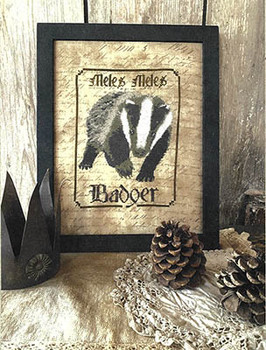 Badger - Spirits Of The Woods 118w x 155h by Primitive Hare 26-1822