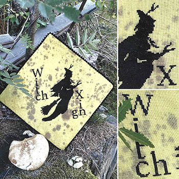 Witch Xing 99w x 113h by Primitive Hare 26-1828