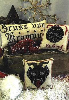 Gruss Vom Krampus 57w x 58h by Primitive Hare 26-1832