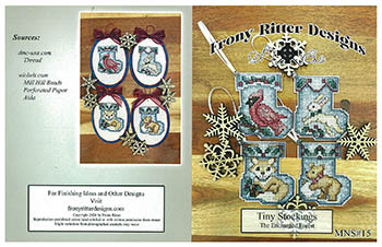 Tiny Stockings - The EnchantedForest by Frony Ritter Designs 26-1643