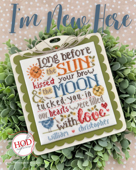 I'm New Here Baby Sampler - Baby Story.by Hands On Design 26-1902