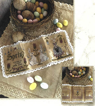 Spring Queen Of The Needles 179w x 129h by Primitive Hare 26-1917